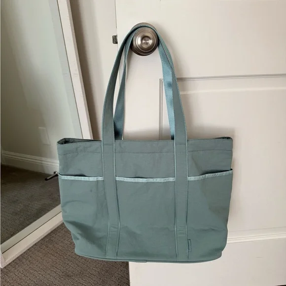 Lululemon Athletica Teal Tote Bag #2 - Picture 3 of 4